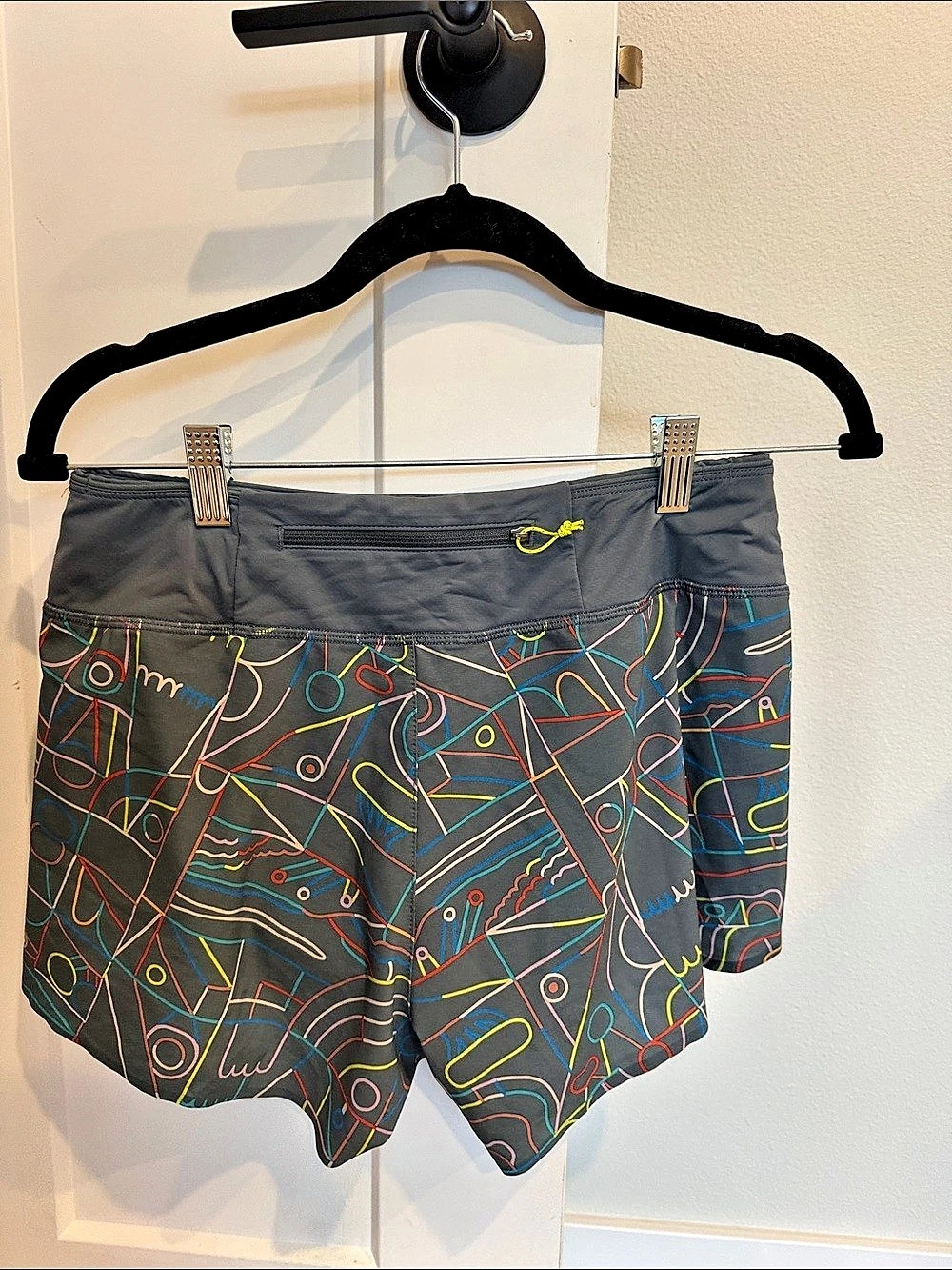 Patagonia Abstract Running Hiking Shorts Gray Size Small Like New - Picture 2 of 5